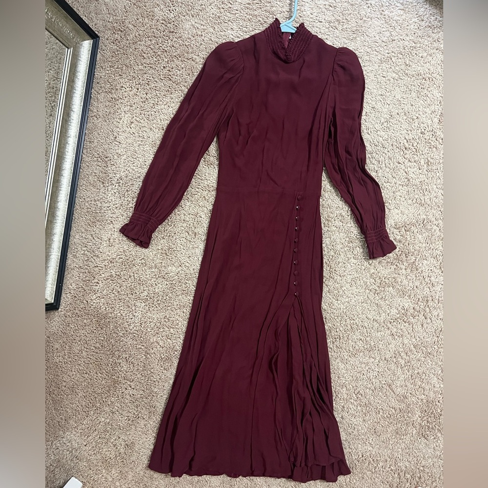 Reformation Stevi Long Sleeve Dress